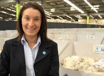 2018 NCWSBA Wool Broker Award finalist Cassie Baile AWN