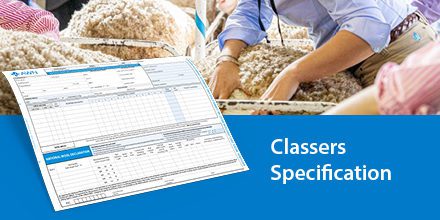 Shearing Stationery: Classers Specification