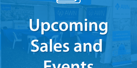 Upcoming AWN Sales & Events in SEPTEMBER
